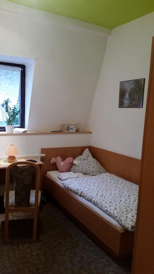 Pension Und Restaurant Die Burg Ehrenfriedersdorf Buitenkant foto